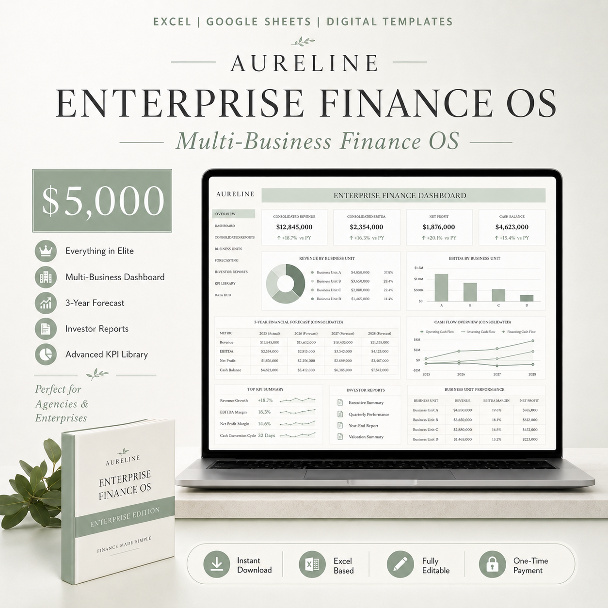 Aureline Business Finance Operating System.